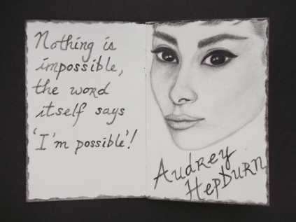 Audrey Hepburn, Portrait